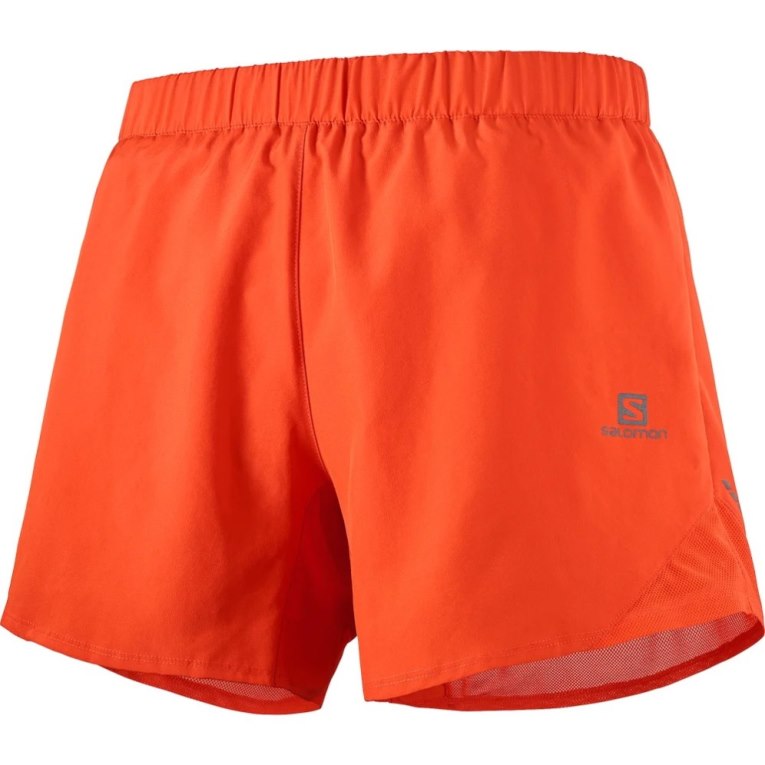 Red Salomon Cross Rebel 5'' Men's Shorts | IE SN0382